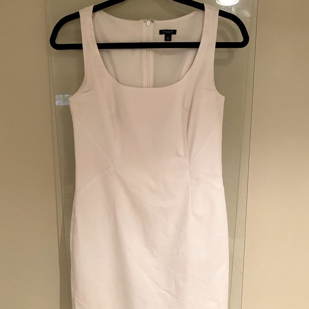 White Ann Taylor Dress